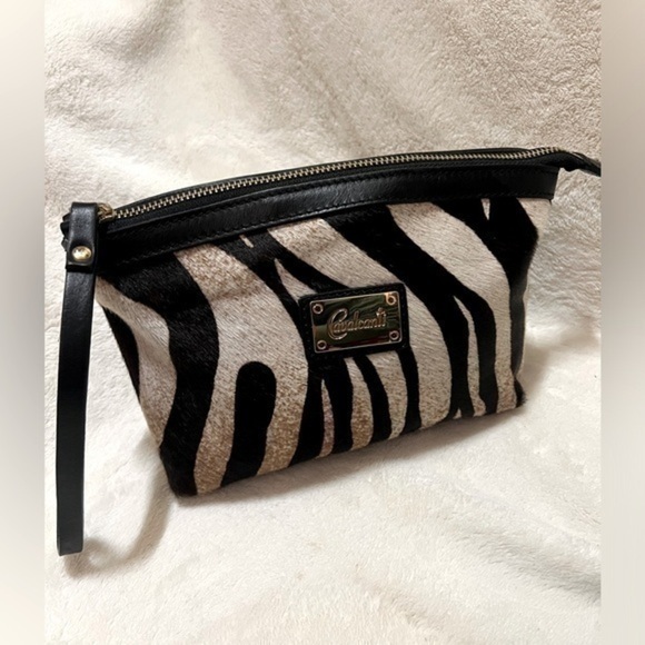 cavalcanti Handbags - ⚫️ BOGO Cavalcanti Small bag leather zebra print made in Italy